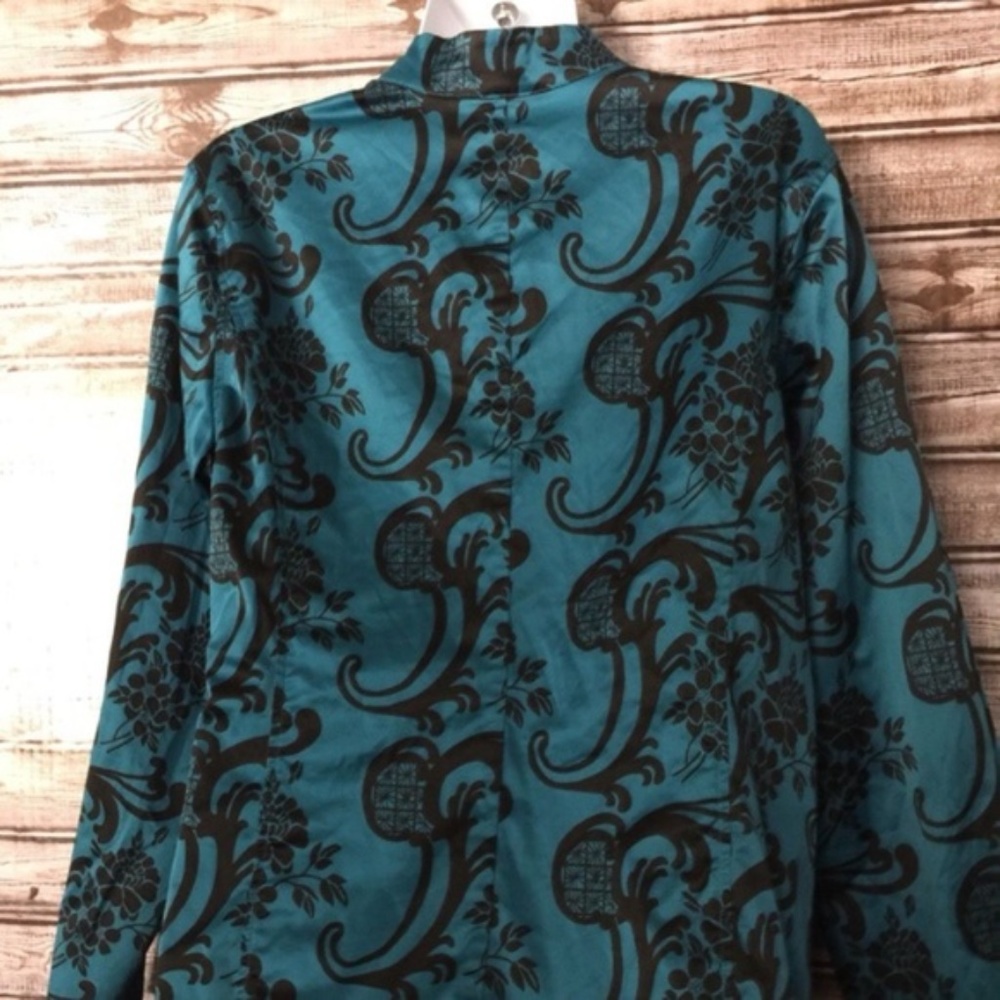 Additions by Chicos blue and black jacket M - Picture 2 of 4
